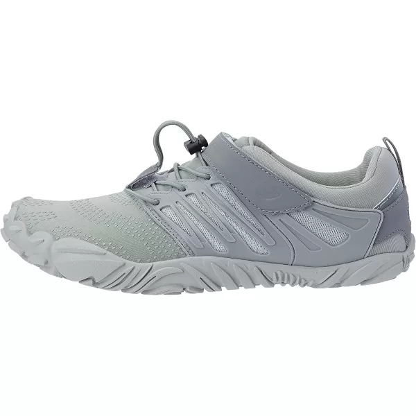 imageJoomra Womens Minimalist Trail Running Barefoot Shoes  Wide Toe Box  Zero DropBall Grey