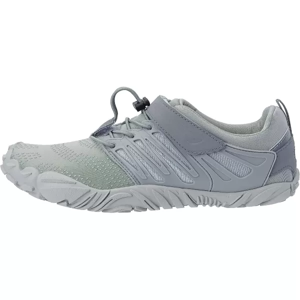 imageJoomra Womens Minimalist Trail Running Barefoot Shoes  Wide Toe Box  Zero DropBall Grey