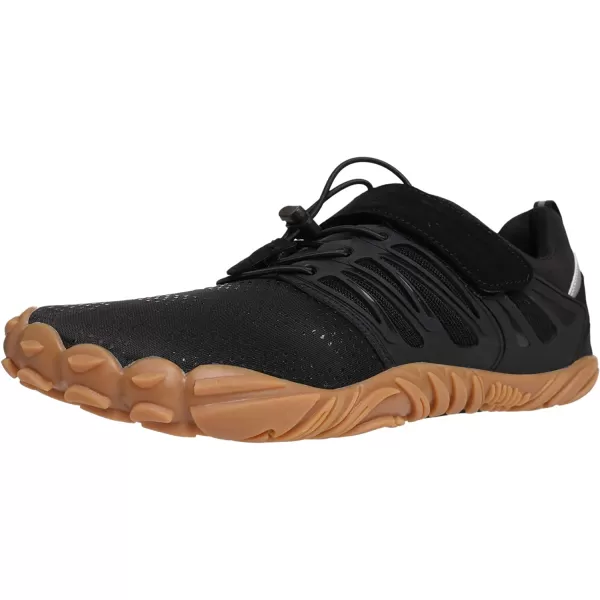 imageJoomra Womens Minimalist Trail Running Barefoot Shoes  Wide Toe Box  Zero DropBlackGum
