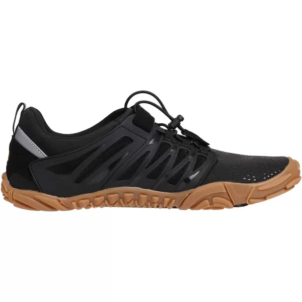 imageJoomra Womens Minimalist Trail Running Barefoot Shoes  Wide Toe Box  Zero DropBlackGum