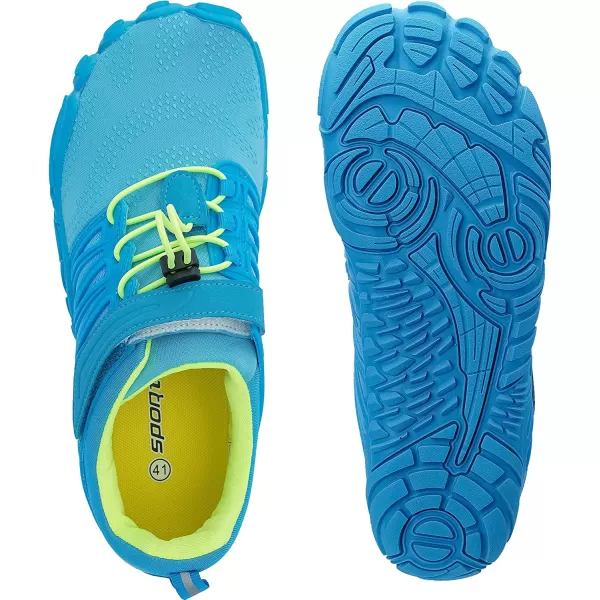 imageJoomra Womens Minimalist Trail Running Barefoot Shoes  Wide Toe Box  Zero DropLight Blue