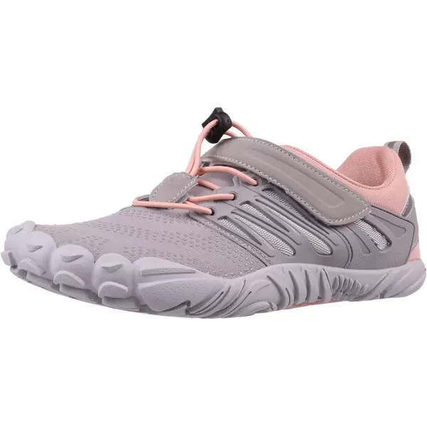 imageJoomra Womens Minimalist Trail Running Barefoot Shoes  Wide Toe Box  Zero DropPink