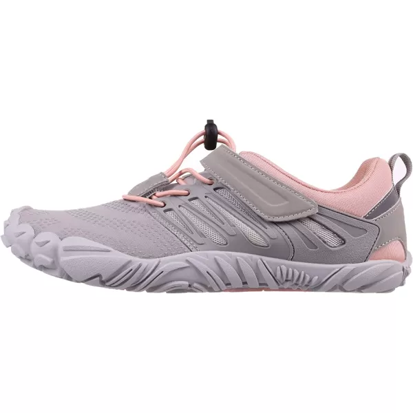 imageJoomra Womens Minimalist Trail Running Barefoot Shoes  Wide Toe Box  Zero DropPink