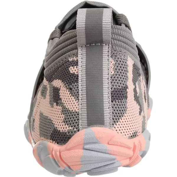 imageJoomra Womens Minimalist Trail Running Barefoot Shoes  Wide Toe Box  Zero DropPinkGrey