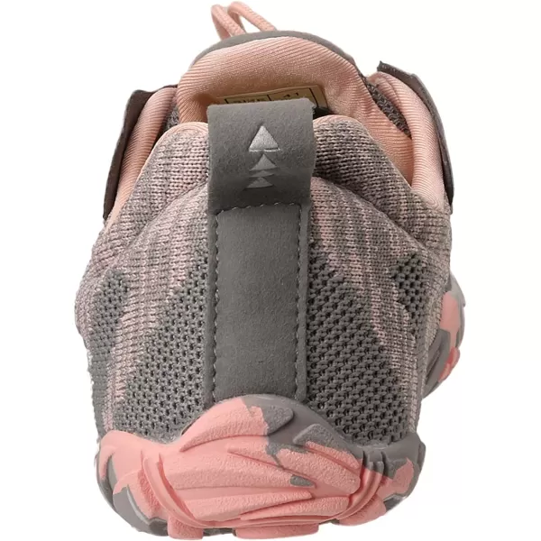 imageJoomra Womens Minimalist Trail Running Barefoot Shoes  Wide Toe Box  Zero DropW20  Pink Grey