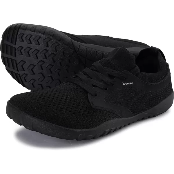 imageJoomra Womens Wide Trail Running Shoes  Barefoot Style  Zero Drop Grippy SoleW52  Black