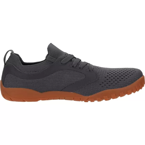 imageJoomra Womens Wide Trail Running Shoes  Barefoot Style  Zero Drop Grippy SoleW52  Dark Grey