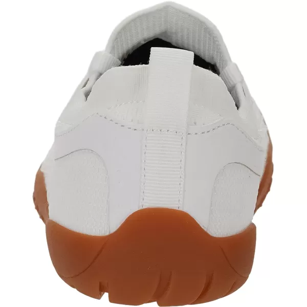 imageJoomra Womens Wide Trail Running Shoes  Barefoot Style  Zero Drop Grippy SoleW52  White