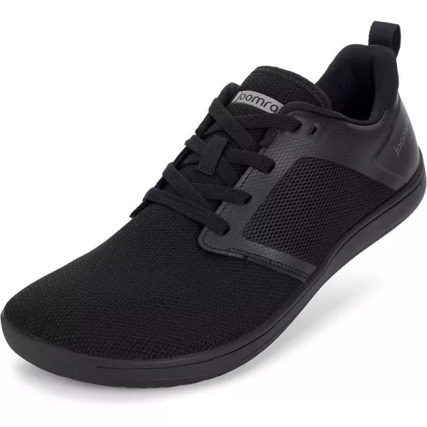 imageJoomra Mens Cross Trainer Minimalist Barefoot Shoes Zero Drop Sneakers  Wide Toe Box  Upgrade StabilityW83  All Black