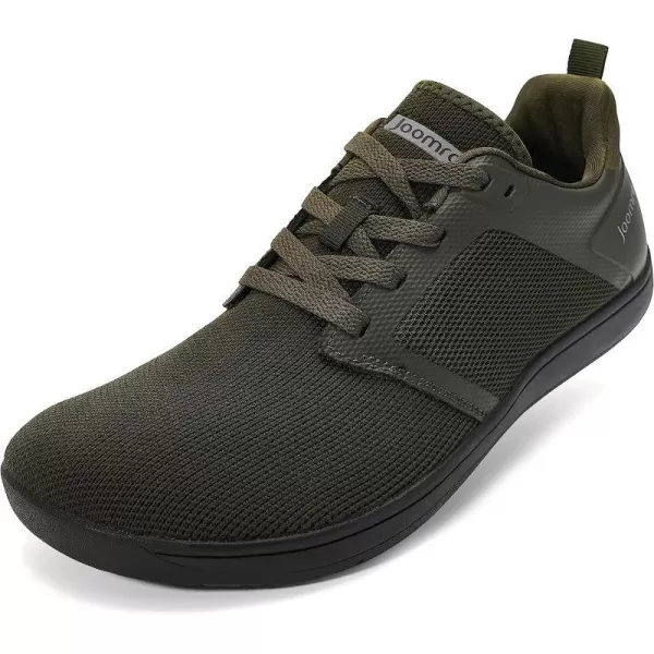imageJoomra Mens Cross Trainer Minimalist Barefoot Shoes Zero Drop Sneakers  Wide Toe Box  Upgrade StabilityW83  Army Green