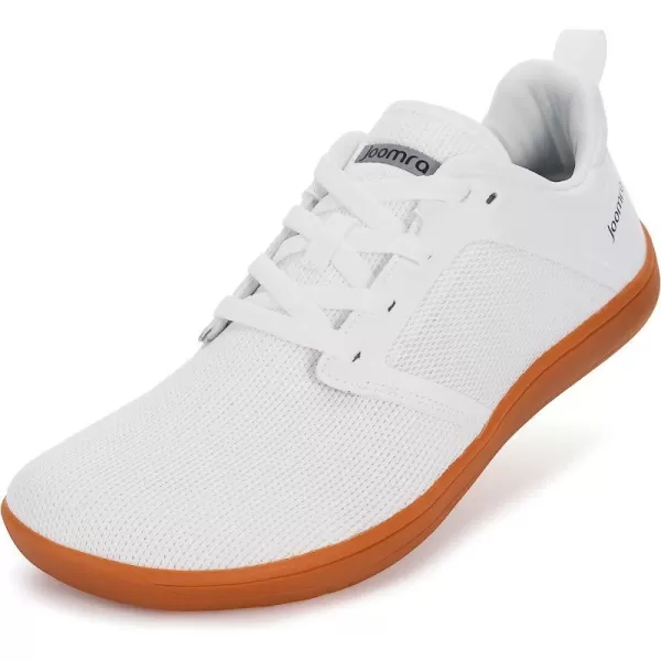 imageJoomra Mens Cross Trainer Minimalist Barefoot Shoes Zero Drop Sneakers  Wide Toe Box  Upgrade StabilityW83  WhiteGum