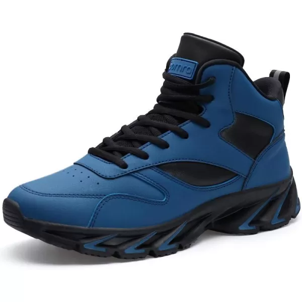 imageJoomra Mens Stylish Sneakers High Top AthleticInspired Shoes2blue