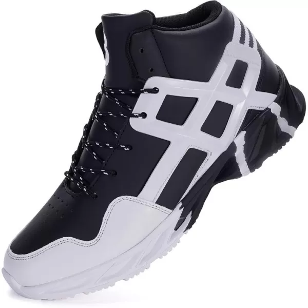 imageJoomra Mens Stylish Sneakers High Top AthleticInspired ShoesUpgrade  White
