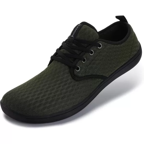 imageJoomra Mens Water amp Land Shoes  Hydrophobic Mesh  Barefoot Style  Quick Drying UpgradeW753  Army Green  Water Shoes 