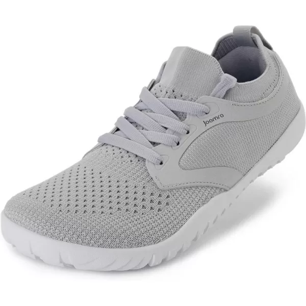 imageJoomra Womens Wide Trail Running Shoes  Barefoot Style  Zero Drop Grippy SoleW52  Light Grey
