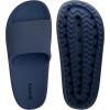 imageJoomra Arch Support Slides for Women and Men Recovery Sandals Plantar Fasciitis Slippers  Pain Relief Cushion Thick SoleDark Blue With Arch Support