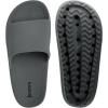 imageJoomra Arch Support Slides for Women and Men Recovery Sandals Plantar Fasciitis Slippers  Pain Relief Cushion Thick SoleDeep Grey With Arch Support