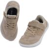 imageJoomra ToddlerLittle Kid Wide Barefoot Shoes  Splay Naturally Minimalist Sneakers for Boys Girls  Zero Drop SoleKhaki