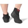 imageJoomra Womens Mens Minimalist Barefoot Sock Shoes  Zero Drop  ECO Vegan  MultiPurpose ampamp UltraPortable Water FootwearAll Black