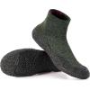 imageJoomra Womens Mens Minimalist Barefoot Sock Shoes  Zero Drop  ECO Vegan  MultiPurpose ampamp UltraPortable Water FootwearColorful Green