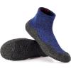 imageJoomra Womens Mens Minimalist Barefoot Sock Shoes  Zero Drop  ECO Vegan  MultiPurpose ampamp UltraPortable Water FootwearDark Blue