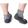 imageJoomra Womens Mens Minimalist Barefoot Sock Shoes  Zero Drop  ECO Vegan  MultiPurpose ampamp UltraPortable Water FootwearGrey Black