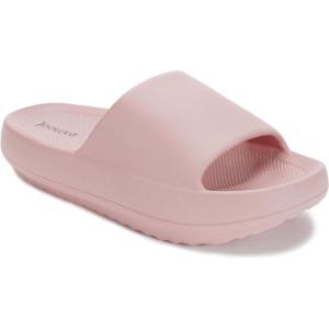 imageJoomra Arch Support Slides for Women and Men Recovery Sandals Plantar Fasciitis Slippers  Pain Relief Cushion Thick SolePink With Arch Support