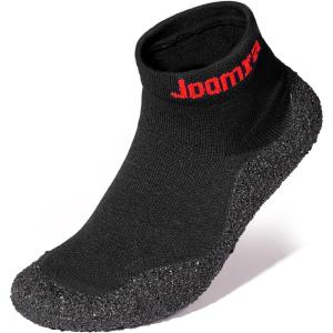 imageJoomra Womens Mens Minimalist Barefoot Sock Shoes  Zero Drop  ECO Vegan  MultiPurpose ampamp UltraPortable Water FootwearAll Black