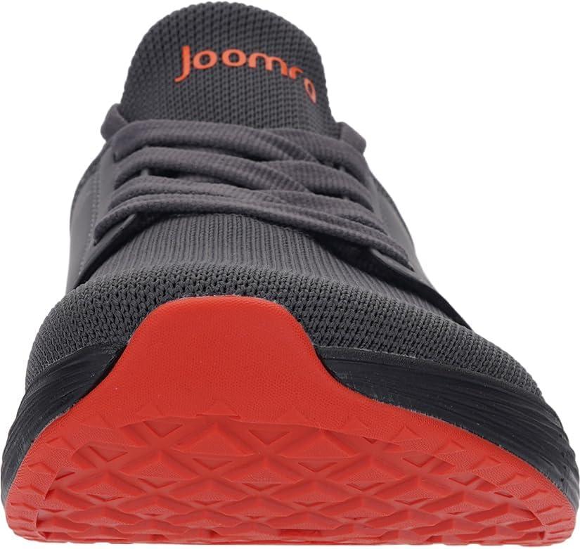 imageJoomra Mens Zero Drop Running Tennis Shoes  Slip on Walking Sneakers  Wide Toe BoxS86  Dark Grey