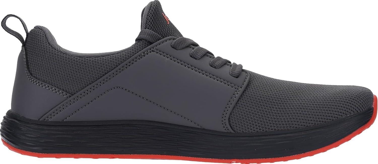 imageJoomra Mens Zero Drop Running Tennis Shoes  Slip on Walking Sneakers  Wide Toe BoxS86  Dark Grey