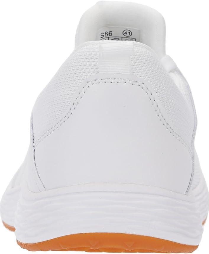 imageJoomra Mens Zero Drop Running Tennis Shoes  Slip on Walking Sneakers  Wide Toe BoxS86  White