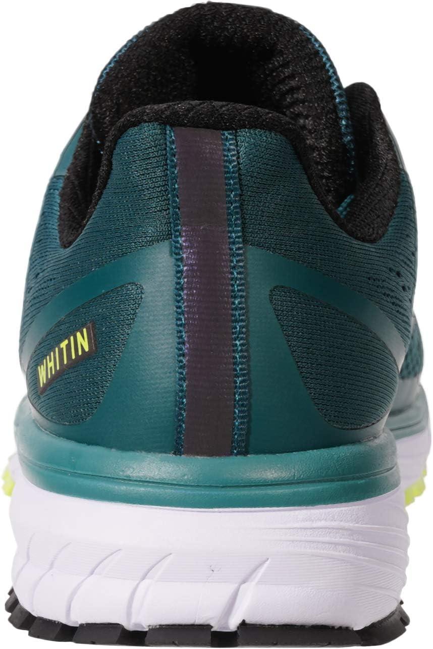 imageJoomra Whitin Mens Supportive Running Shoes Cushioned Athletic SneakersBlackish GreenMesh