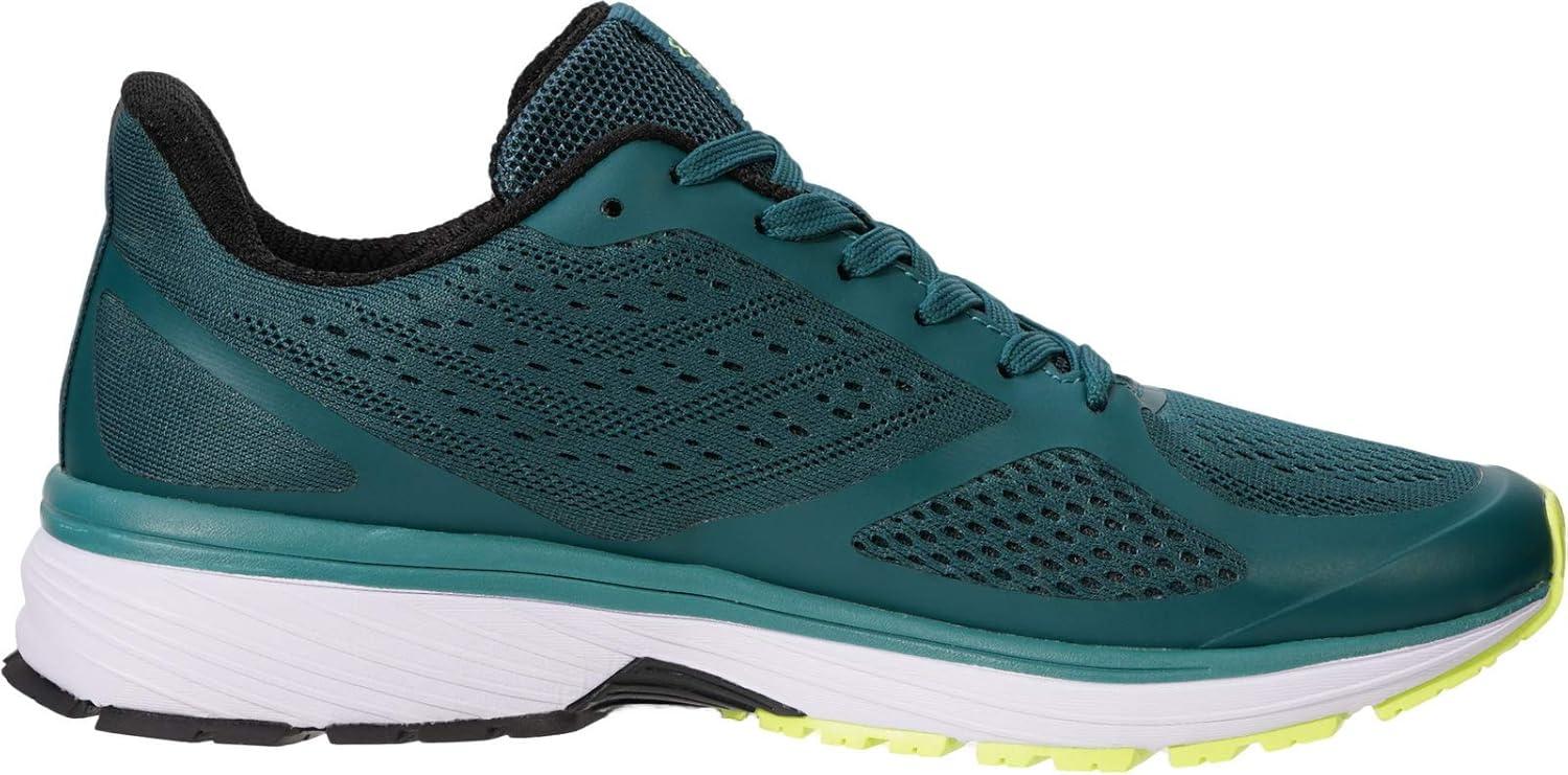 imageJoomra Whitin Mens Supportive Running Shoes Cushioned Athletic SneakersBlackish GreenMesh