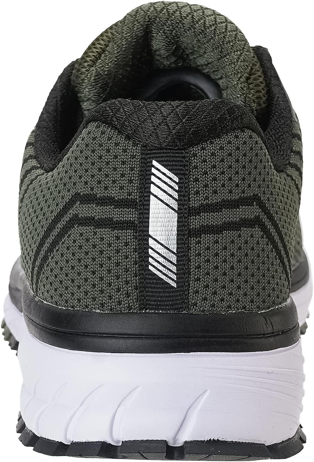 imageJoomra Whitin Mens Supportive Running Shoes Cushioned Athletic SneakersS5  Army Green