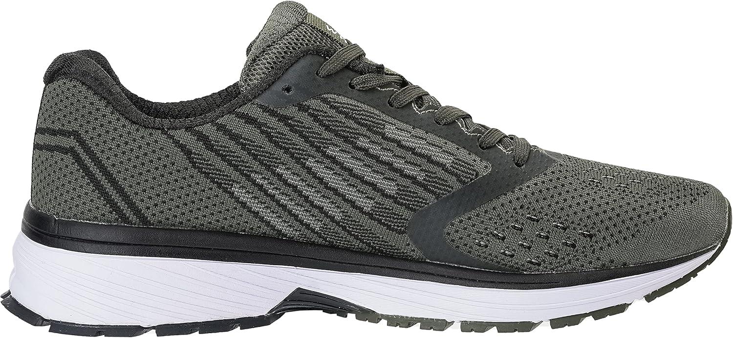 imageJoomra Whitin Mens Supportive Running Shoes Cushioned Athletic SneakersS5  Army Green