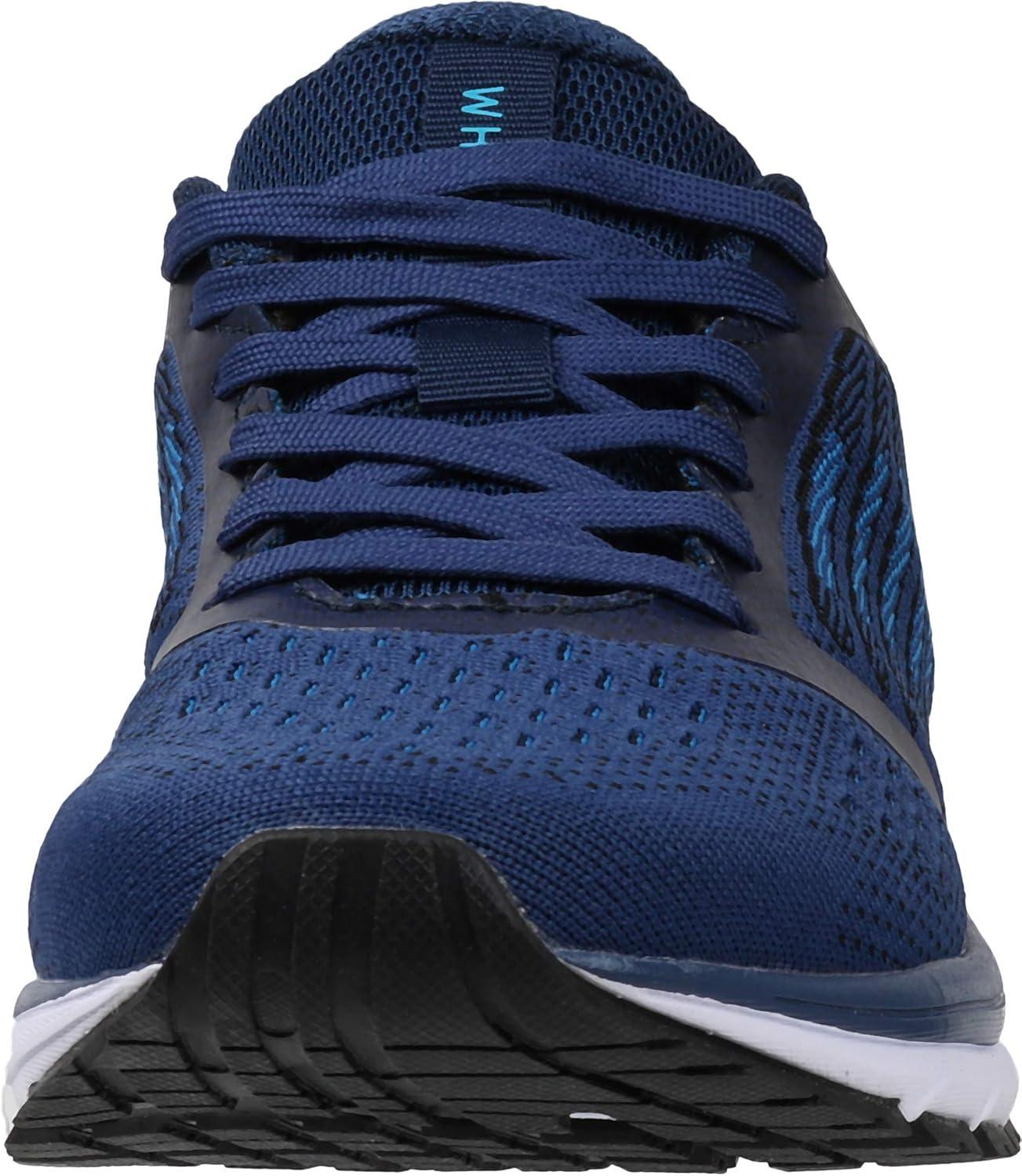 imageJoomra Whitin Mens Supportive Running Shoes Cushioned Athletic SneakersS5  Blue