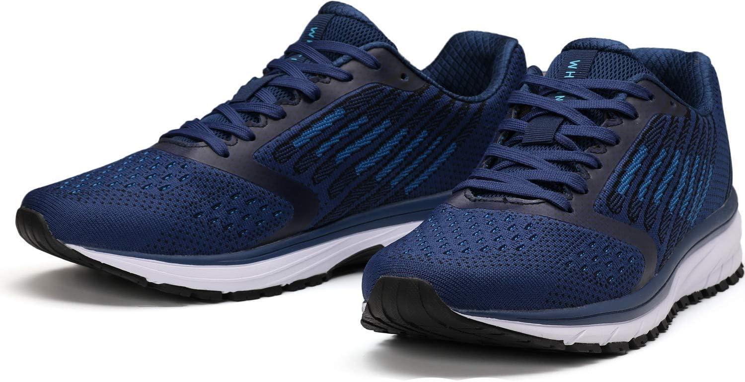 imageJoomra Whitin Mens Supportive Running Shoes Cushioned Athletic SneakersS5  Blue