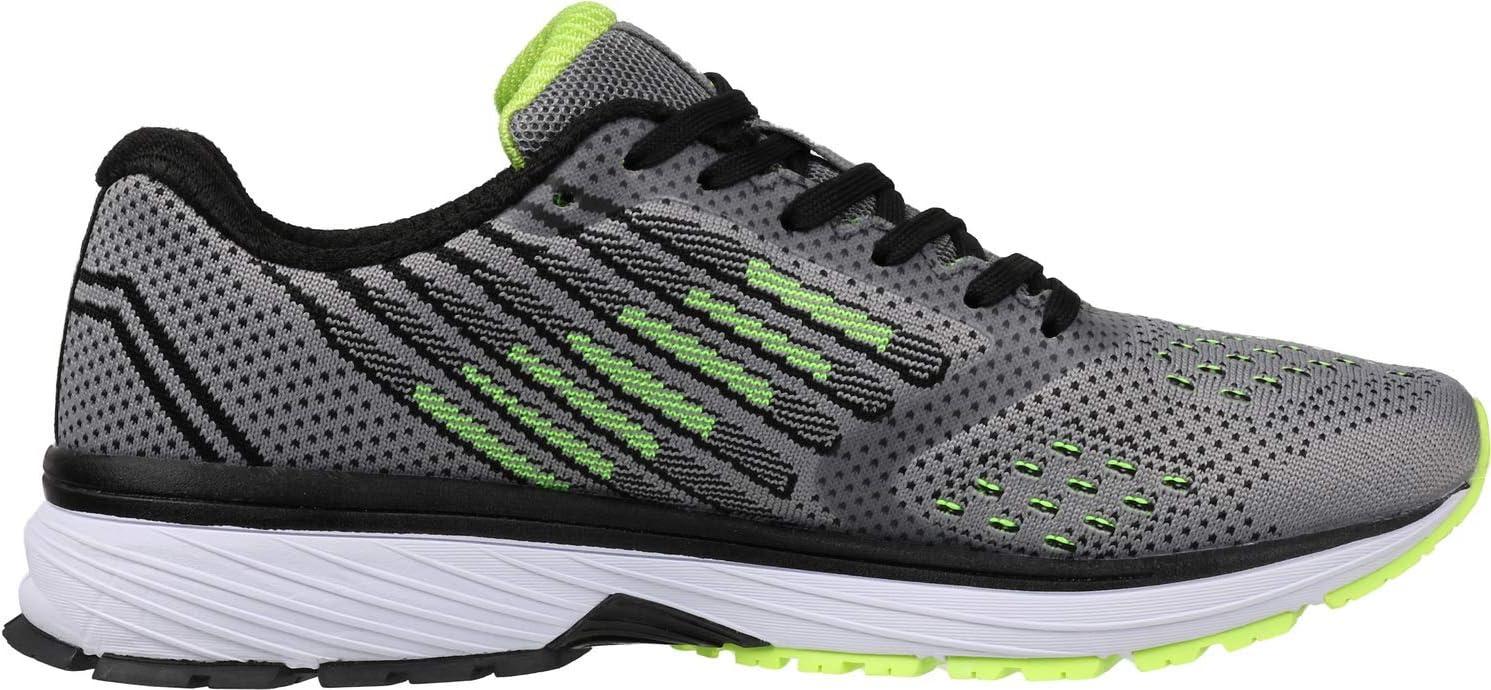 imageJoomra Whitin Mens Supportive Running Shoes Cushioned Athletic SneakersS5  Grey Green