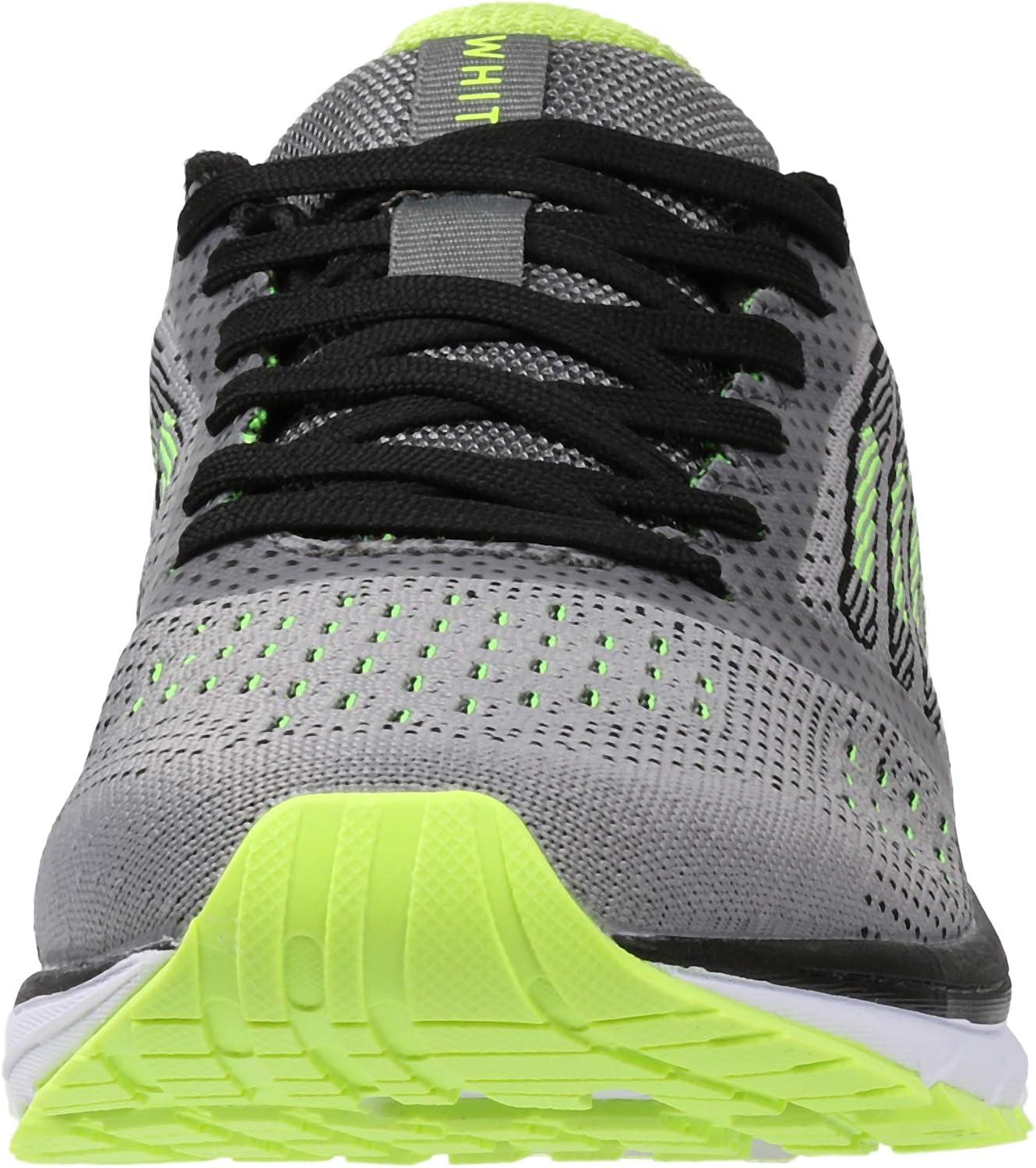 imageJoomra Whitin Mens Supportive Running Shoes Cushioned Athletic SneakersS5  Grey Green