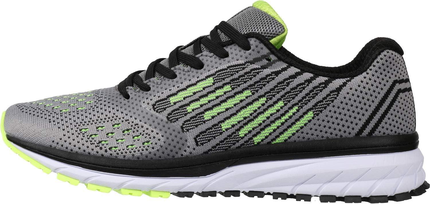 imageJoomra Whitin Mens Supportive Running Shoes Cushioned Athletic SneakersS5  Grey Green