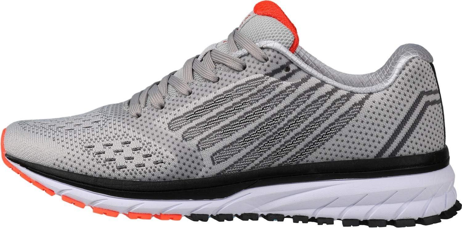 imageJoomra Whitin Mens Supportive Running Shoes Cushioned Athletic SneakersS5  Light Grey