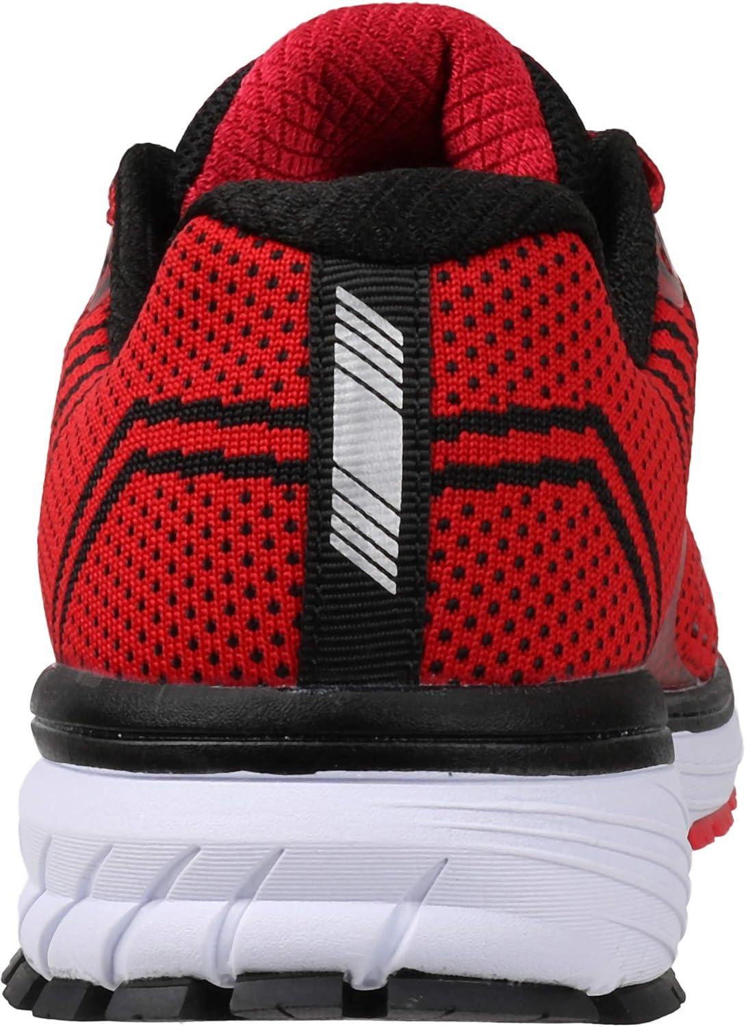 imageJoomra Whitin Mens Supportive Running Shoes Cushioned Athletic SneakersS5  Red