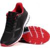 imageJoomra Whitin Mens Supportive Running Shoes Cushioned Athletic SneakersBlack RedMesh