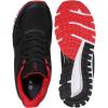 imageJoomra Whitin Mens Supportive Running Shoes Cushioned Athletic SneakersBlack RedMesh