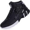 imageJoomra Mens Fashion Sneakers Black for Work Walking Jogging Size 11 Boys Gym Fitness Lace up High High Top Cushion Trainer Athletic Tennis Shoes 45