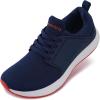 imageJoomra Mens Zero Drop Running Tennis Shoes  Slip on Walking Sneakers  Wide Toe BoxS86  Dark Blue