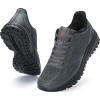 imageJoomra Whitin Mens Supportive Running Shoes Cushioned Athletic SneakersGreyMesh