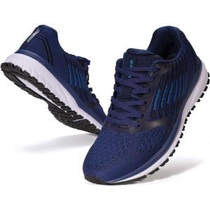 imageJoomra Whitin Mens Supportive Running Shoes Cushioned Athletic SneakersS5  Blue