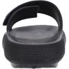 imageJoomra Slides for Women and Men Recovery Pillow Slippers Diabetic Sandals  Adjustable Strap  Dual Cushioned Thick SoleAdjustable  Black