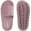 imageJoomra Slides for Women and Men Recovery Pillow Slippers Diabetic Sandals  Adjustable Strap  Dual Cushioned Thick SoleAdjustable  Blush